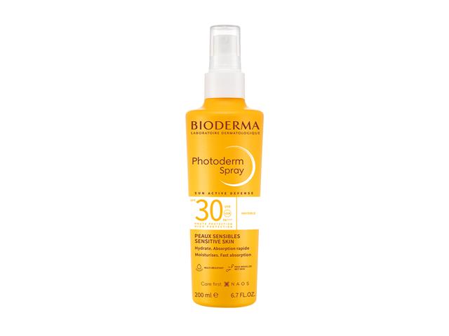 Bioderma Photoderm Spray do ciała lekki SPF 30 interakcje ulotka   200 ml