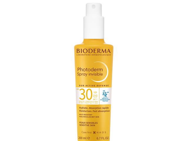 Bioderma Photoderm Spray Invisible Spray do ciała lekki SPF 30 interakcje ulotka spray  200 ml