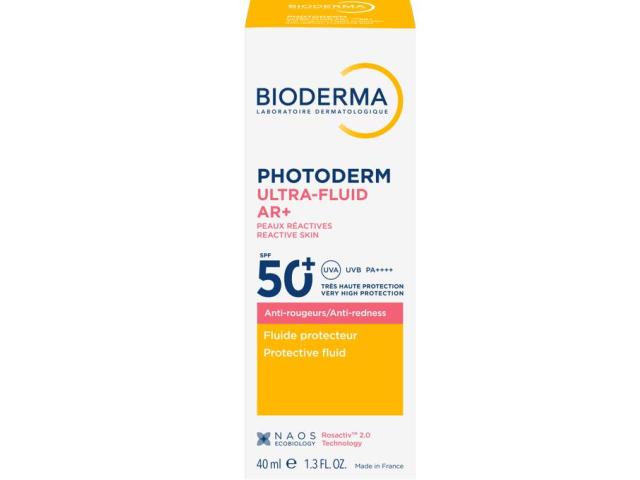 Bioderma Photoderm Ultra-Fluid Ar+ SPF 50+ UVA UVB PA++++ interakcje ulotka fluid - 40 ml
