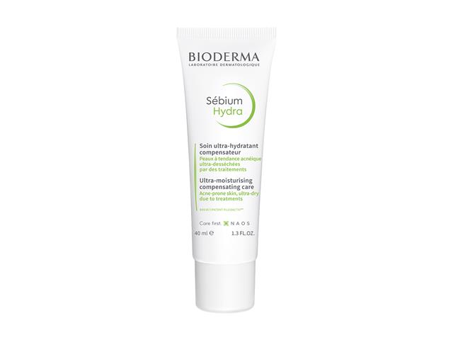 Bioderma Sebium Hydra Krem nawilżający do skóry tłustej interakcje ulotka krem  40 ml