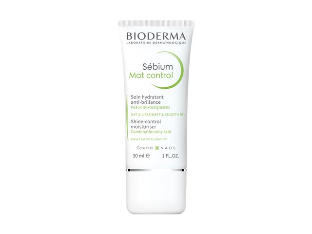 Bioderma Sebium Mat Control Krem matujący i wygładzający interakcje ulotka krem  30 ml