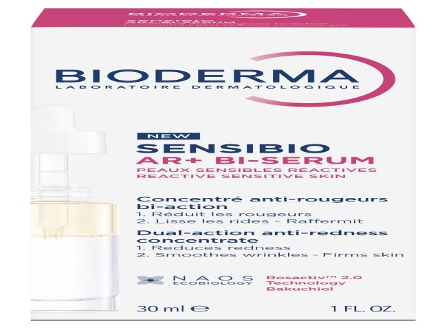 Bioderma Sensibio AR+ Bi-Serum Ser. o podwójnym działaniu redukuje zaczer. i wygładza zmar. interakcje ulotka serum - 30 ml