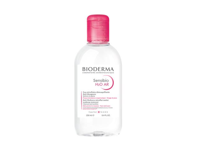 Bioderma Sensibio AR H2O Woda micelarna do oczyszczania twarzy do skóry z problemami naczynkowymi interakcje ulotka woda micelarna  250 ml