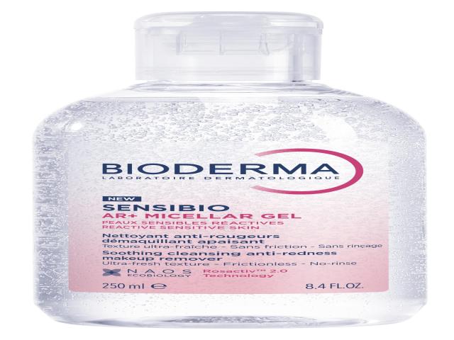 Bioderma Sensibio AR+ Micellar Gel Żel micel. koi i redukuje zaczer. oczyszcz. dla sk. wraż. interakcje ulotka żel  250 ml