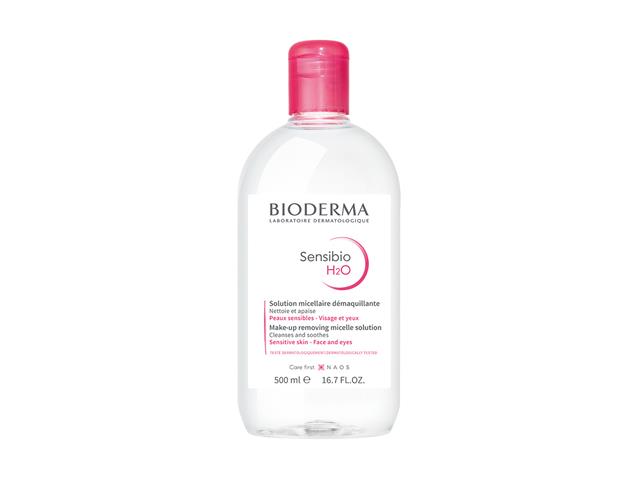 Bioderma Sensibio H2O Oryginalna Woda micelarna twarzy oczyszczająca skórę interakcje ulotka   500 ml