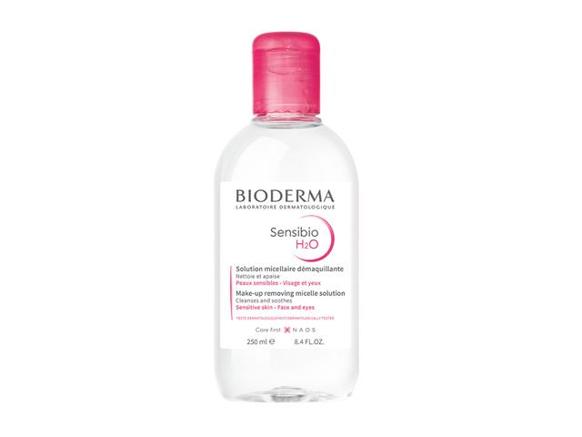 Bioderma Sensibio Sensibio H2O Woda micelarna interakcje ulotka woda micelarna - 250 ml