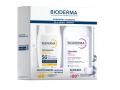 Bioderma zest. Codzienna ochrona dla sk. tw. Photoderm Xdefense Ultrafluid SPF 50+ + Sensibio H2O interakcje ulotka zestaw  40 ml