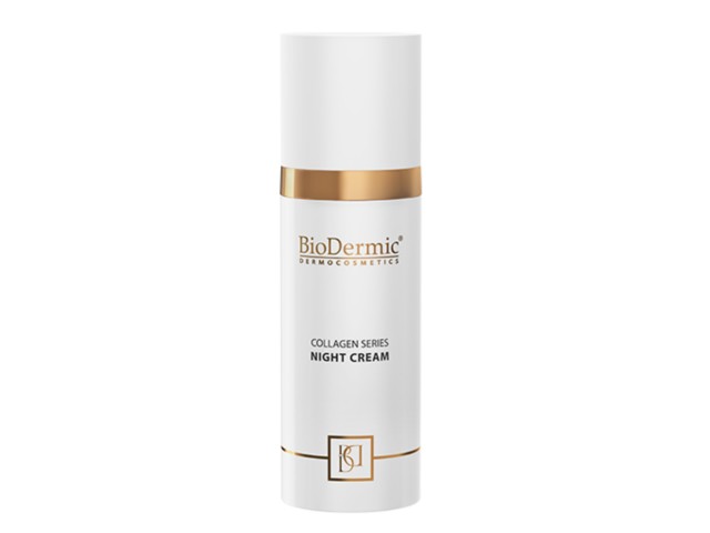 Biodermic Dermocosmetics Krem na noc z kolagenem interakcje ulotka  - 50 ml