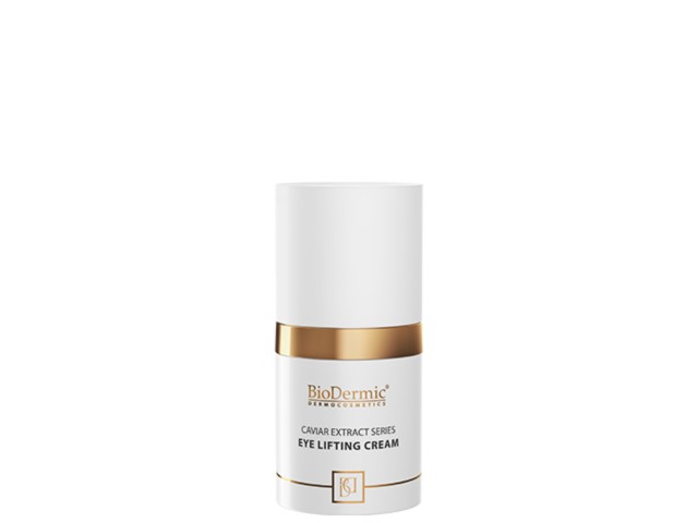 BIODERMIC DERMOCOSMETICS Krem p/oczy z ekstraktem z kawioru interakcje ulotka  - 15 ml