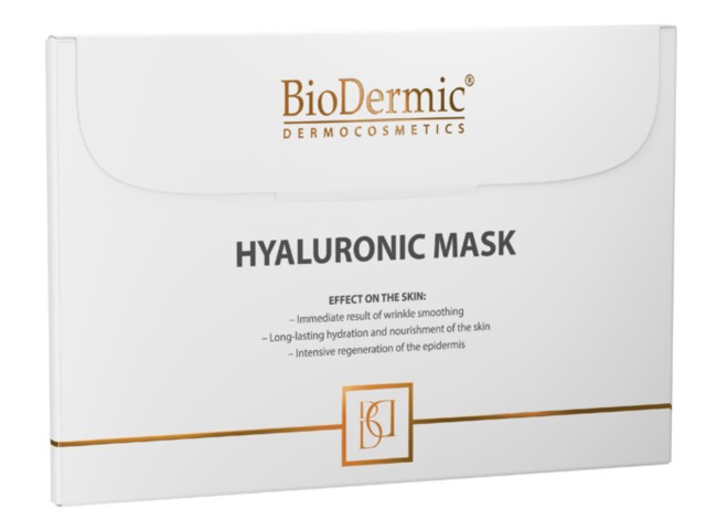BIODERMIC DERMOCOSMETICS Maska hialuronowa interakcje ulotka  - 25 ml