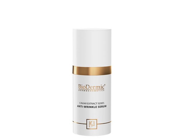 BIODERMIC DERMOCOSMETICS Serum p/zmarszczkowe z ekstraktem z kawioru interakcje ulotka żel - 30 ml