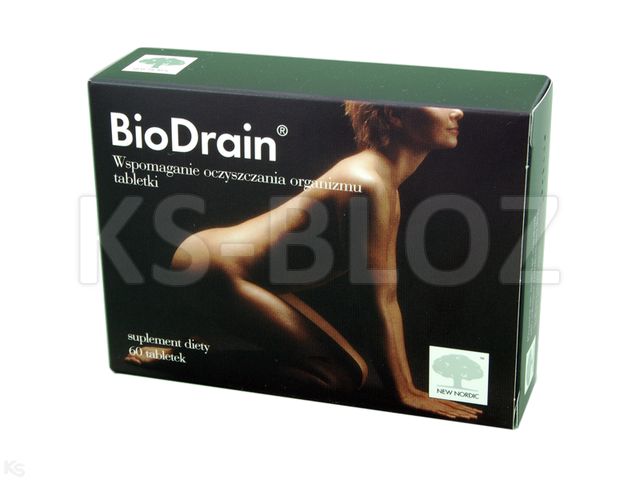 Biodrain interakcje ulotka tabletki  60 tabl.