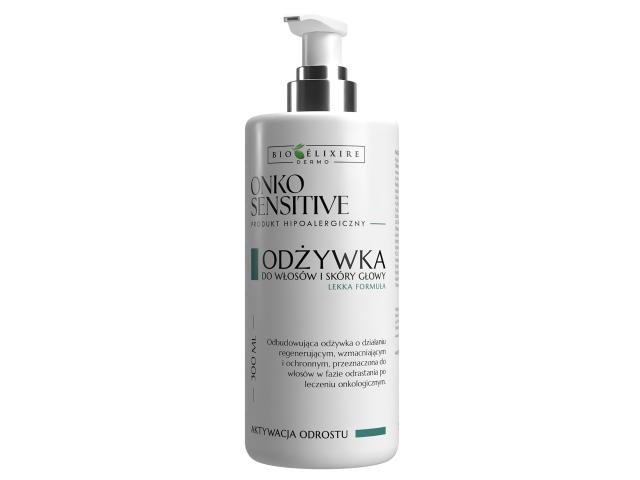 Bioelixire Dermo Onko Sensitive Odżywka do włosów i skóry głowy interakcje ulotka odżywka 300 ml