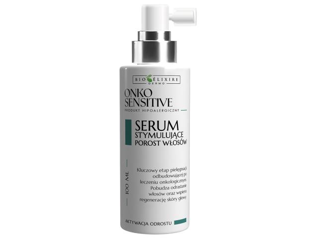 Bioelixire Dermo Onko Sensitive Serum stymulujące porost włosów interakcje ulotka serum 100 ml