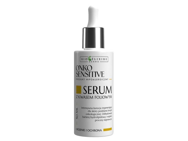 Bioelixire Dermo Onko Sensitive Serum z kwasem foliowym interakcje ulotka serum 50 ml