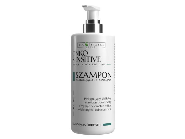 Bioelixire Dermo Onko Sensitive Szampon regenerująco-stymulujący interakcje ulotka szampon 300 ml