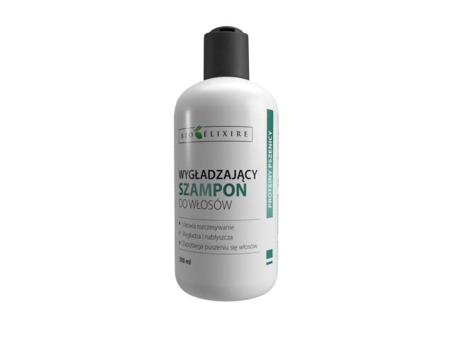 Bioelixire Szampon wygładzający do włosów proteiny pszenicy interakcje ulotka szampon 300 ml