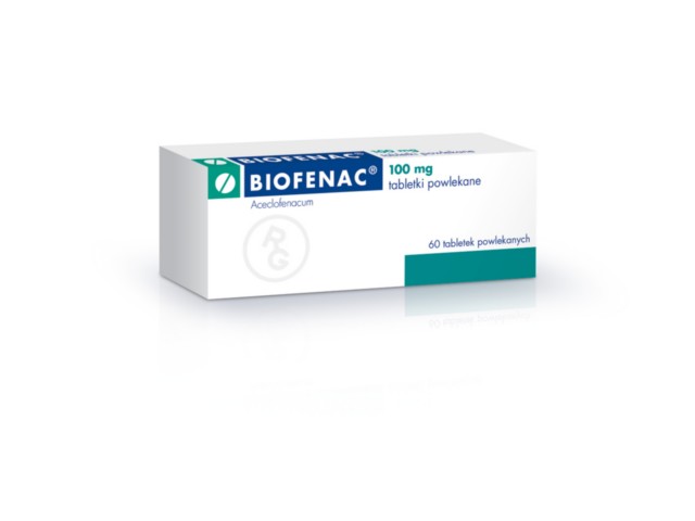 Biofenac interakcje ulotka tabletki powlekane 100 mg 60 tabl.