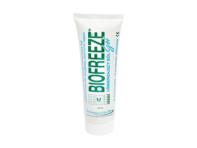 Biofreeze Żel interakcje ulotka   1 tub.