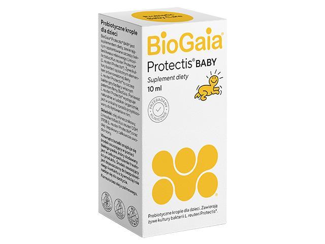 Biogaia Protectis Baby interakcje ulotka krople doustne - 10 ml