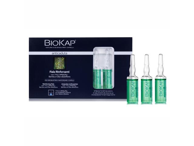 Biokap Anticaduta Ampułki przeciw wypadaniu włosów interakcje ulotka lotion  12 amp. po 7 ml