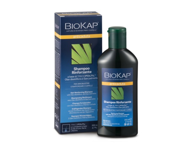 Biokap Anticaduta Szampon przeciw wypadaniu włosów interakcje ulotka   200 ml