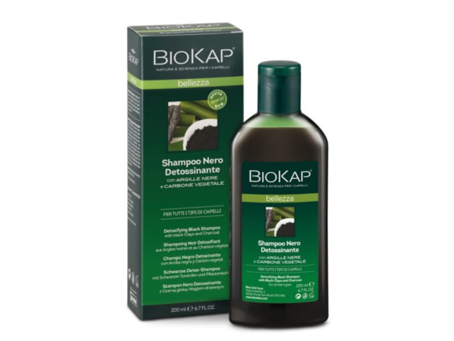 Biokap Bellezza Szampon do mycia włosów detoksykacyjny interakcje ulotka   200 ml