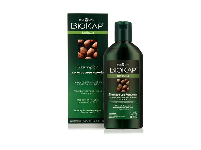 Biokap Bellezza Szampon do mycia włosów do częstego stosowania interakcje ulotka szampon  200 ml