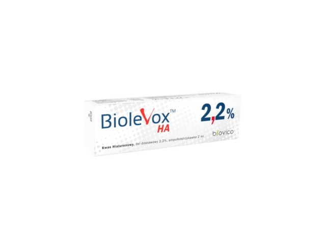 Biolevox HA interakcje ulotka żel dostawowy 0,022 g/ml 1 amp.-strz. po 2 ml