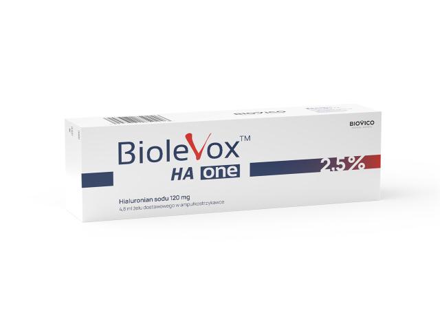 Biolevox Ha One 2,5 % interakcje ulotka żel dostawowy - 1 amp.-strz. po 4,8 ml