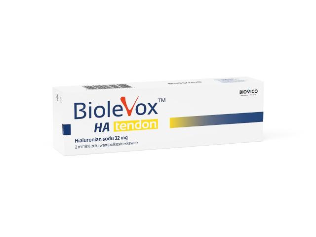 Biolevox HA Tendon interakcje ulotka żel dostawowy - 1 amp.-strz. po 2 ml