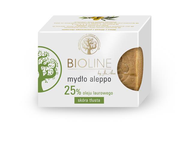 Bioline By Joann Aleppo Mydło 25% oleju laurowego interakcje ulotka   200 g | kartonik