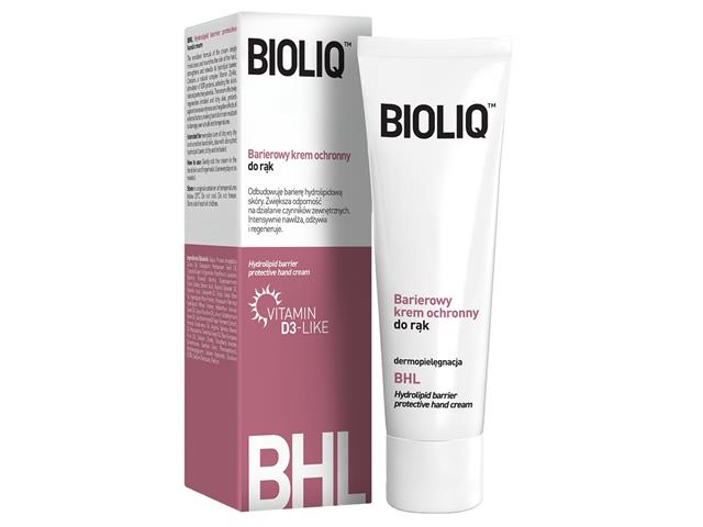 BIOLIQ BHL Krem do rąk barierowy ochronny interakcje ulotka krem  75 ml