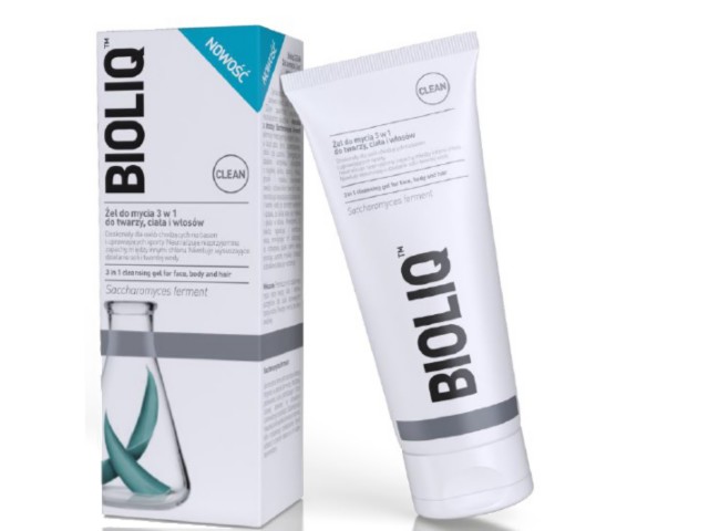 BIOLIQ Clean Żel do mycia twarzy, ciała, włosów 3w1 interakcje ulotka   180 ml