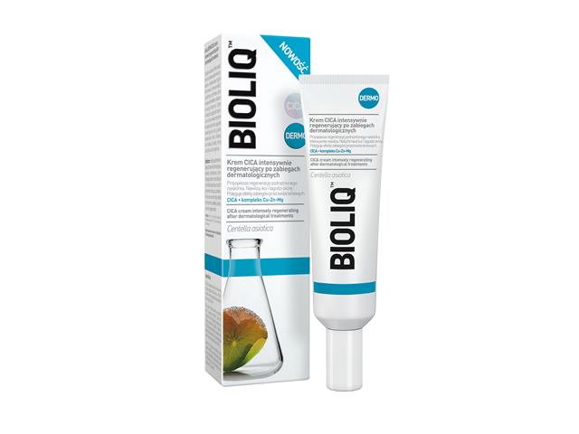 BIOLIQ Dermo Cica Krem po zabiegach dermatologicznych intensywnie regenerujący interakcje ulotka krem  30 ml