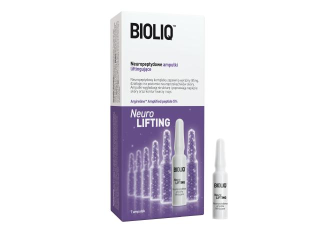 BIOLIQ Neuropeptydowe Ampułki liftingujące interakcje ulotka płyn  7 amp. po 1,5 ml