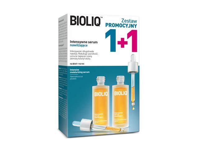 BIOLIQ Pro Zestaw dwupak Intensywne Serum nawilżające interakcje ulotka   30 ml | +30 ml