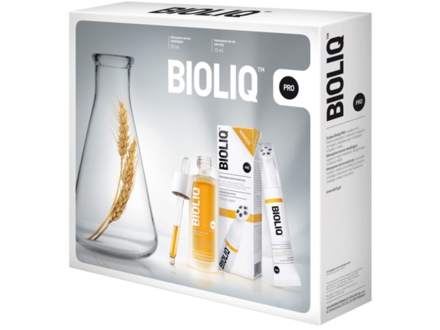 BIOLIQ Pro Zestaw Intensywne serum pod oczy + Intensywne serum nawilżające interakcje ulotka zestaw  15 ml + 30 ml