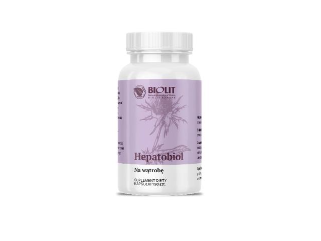 Biolit Hepatobiol interakcje ulotka kapsułki - 190 kaps.