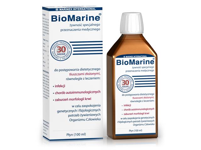 Biomarine interakcje ulotka olej - 100 ml