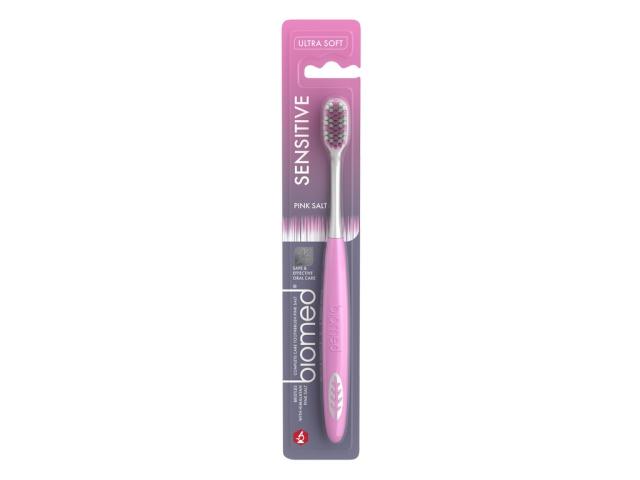 Biomed Complete Care Pink Salt Szczoteczka do zębów sensitive ultra soft interakcje ulotka szczotka - 1 szt.