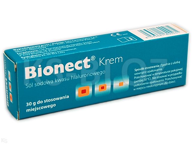Bionect interakcje ulotka krem - 30 g (pudeł.)
