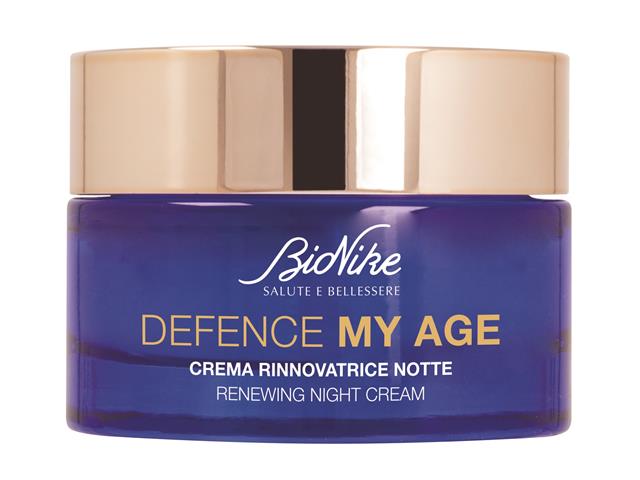 BIONIKE DEFENCE MY AGERENEWING NIGHT Odbudowujący Krem na noc do wszystkich rodzajów skóry 50+ interakcje ulotka krem - 50 ml