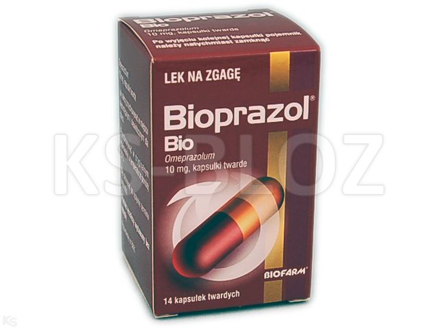 Bioprazol Bio interakcje ulotka kapsułki twarde 10 mg 14 kaps. | pojem.