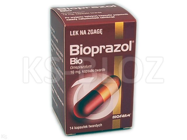 Bioprazol Bio interakcje ulotka kapsułki twarde 10 mg 14 kaps. (poj.)