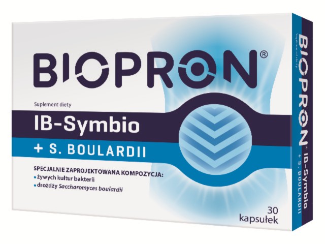 Biopron Ib-Symbio + S. Boulardii interakcje ulotka kapsułki twarde - 30 kaps.