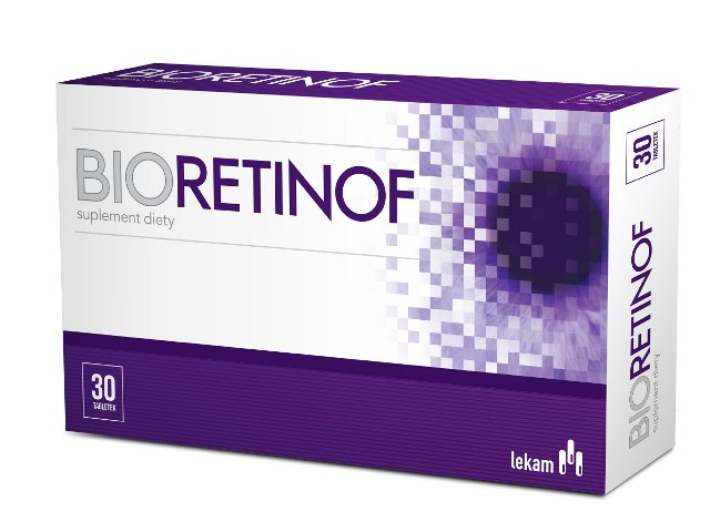 Bioretinof interakcje ulotka tabletki powlekane - 30 tabl. (2 blist. po 15 tabl.)