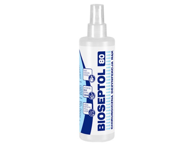 Bioseptol 80 interakcje ulotka płyn dezynfekujący - 250 ml