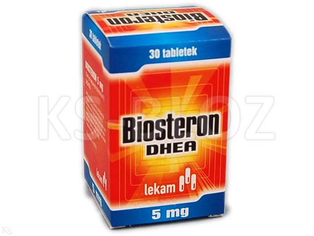 Biosteron interakcje ulotka tabletki 5 mg 30 tabl.