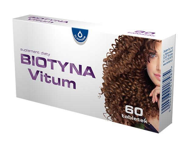 Biotyna-Vitum interakcje ulotka tabletki  60 tabl.